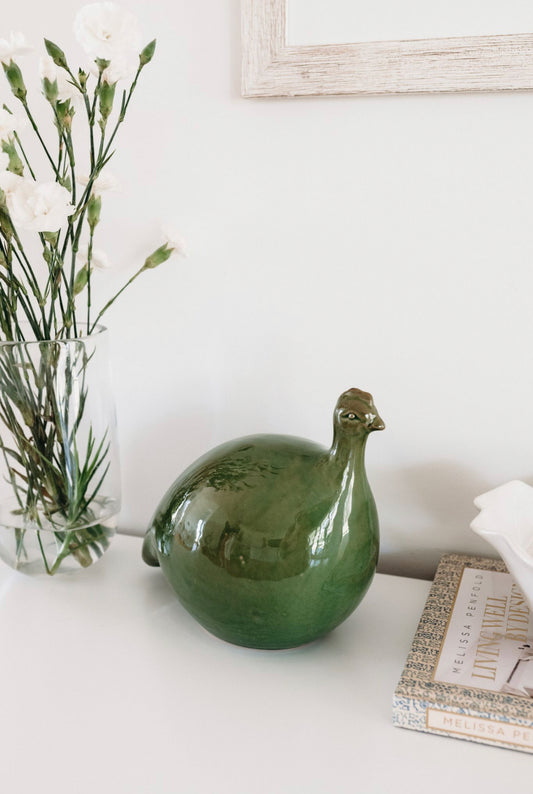 Ceramic Guinea Fowl