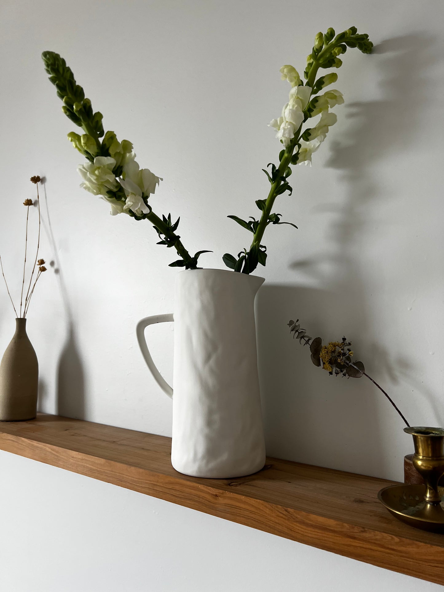 Flax Ceramic Jug