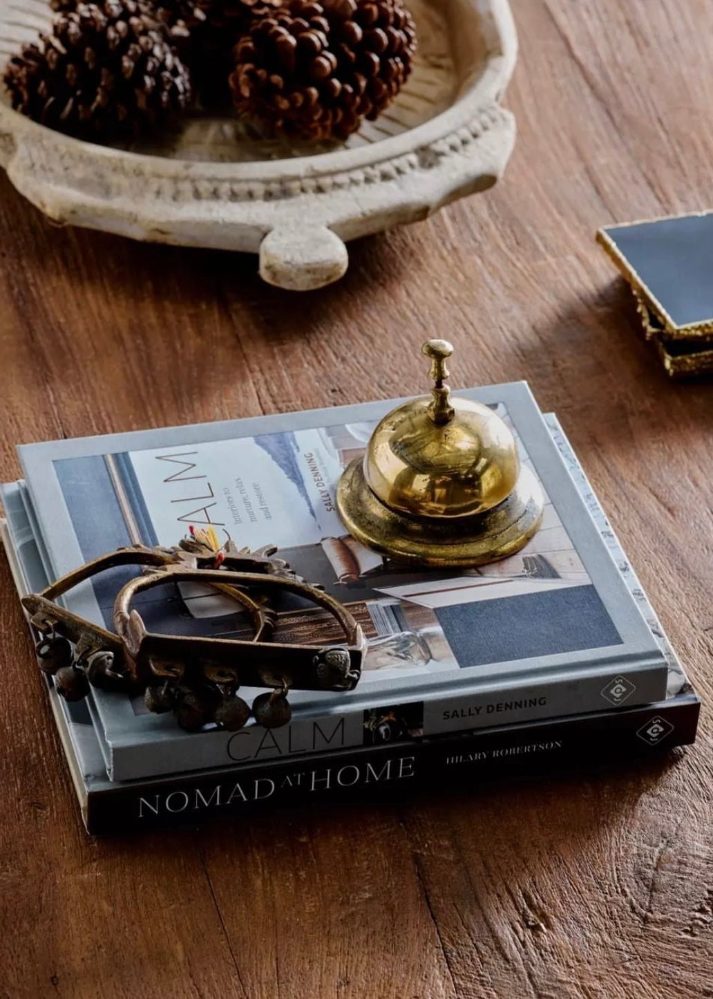 Indian Brass Counter Bell