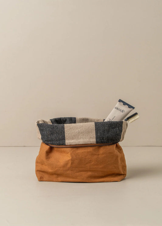 Journey Canvas Makeup Bag