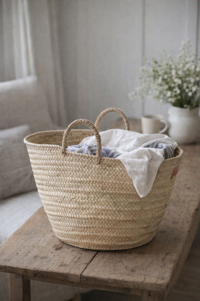 French Market Basket ~ Small Sisal