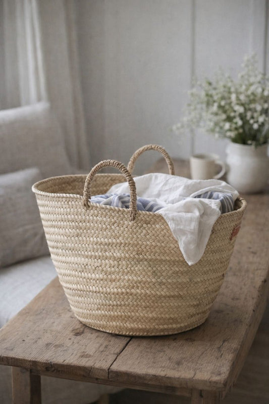 French Market Basket ~ Small Sisal