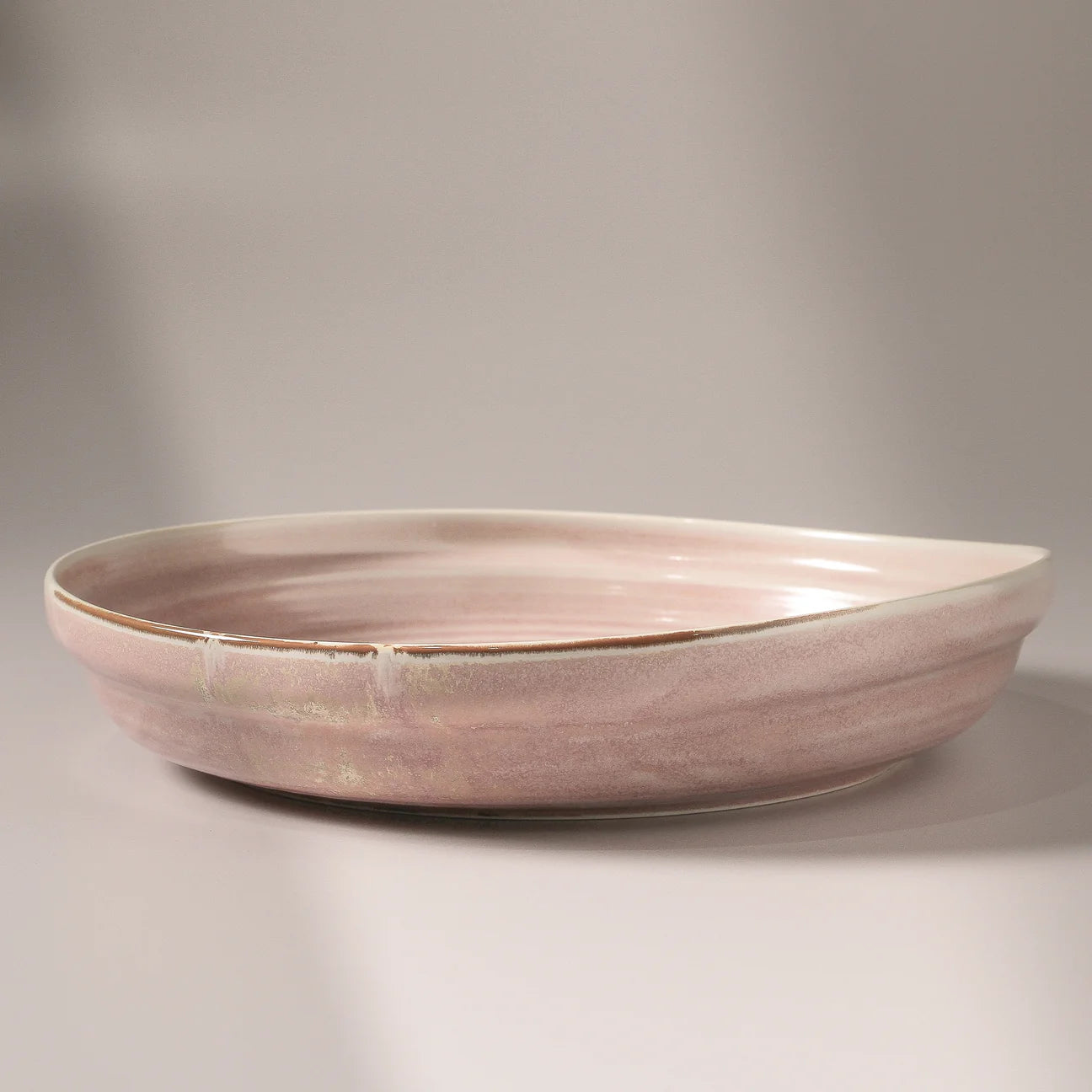 Suiki Serving Bowl ~ Dusty Pink