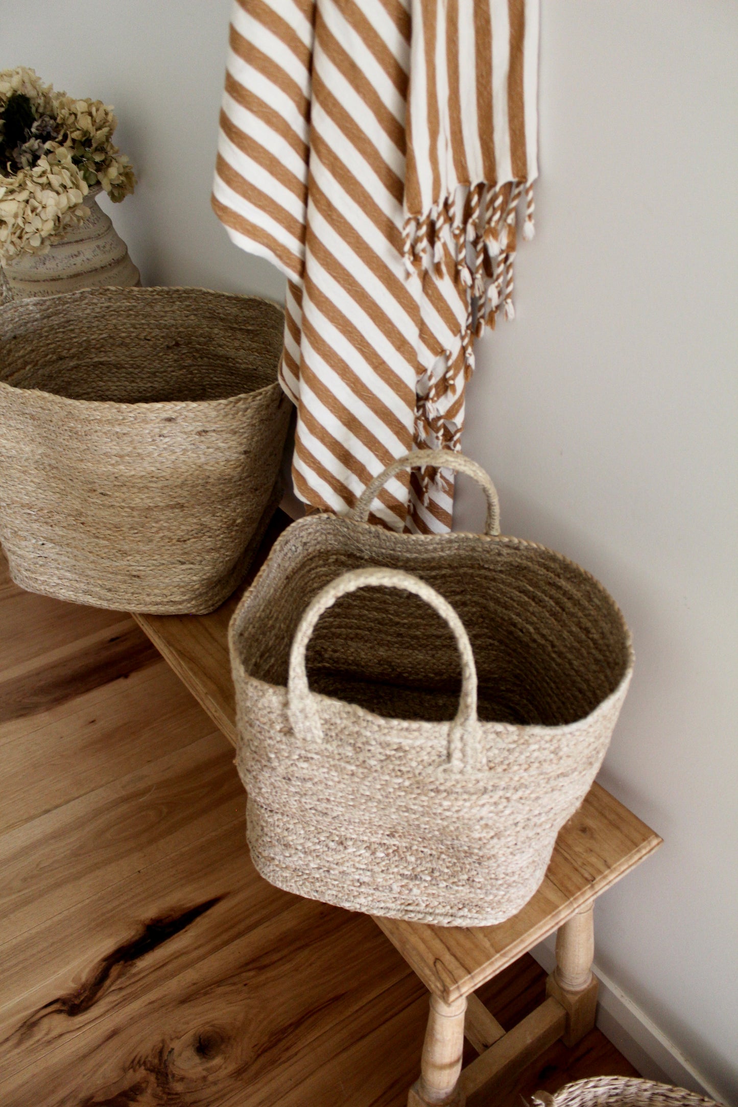 Square Jute Basket