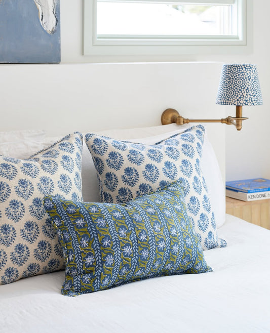 Pondicherry Riviera Linen Cushion
