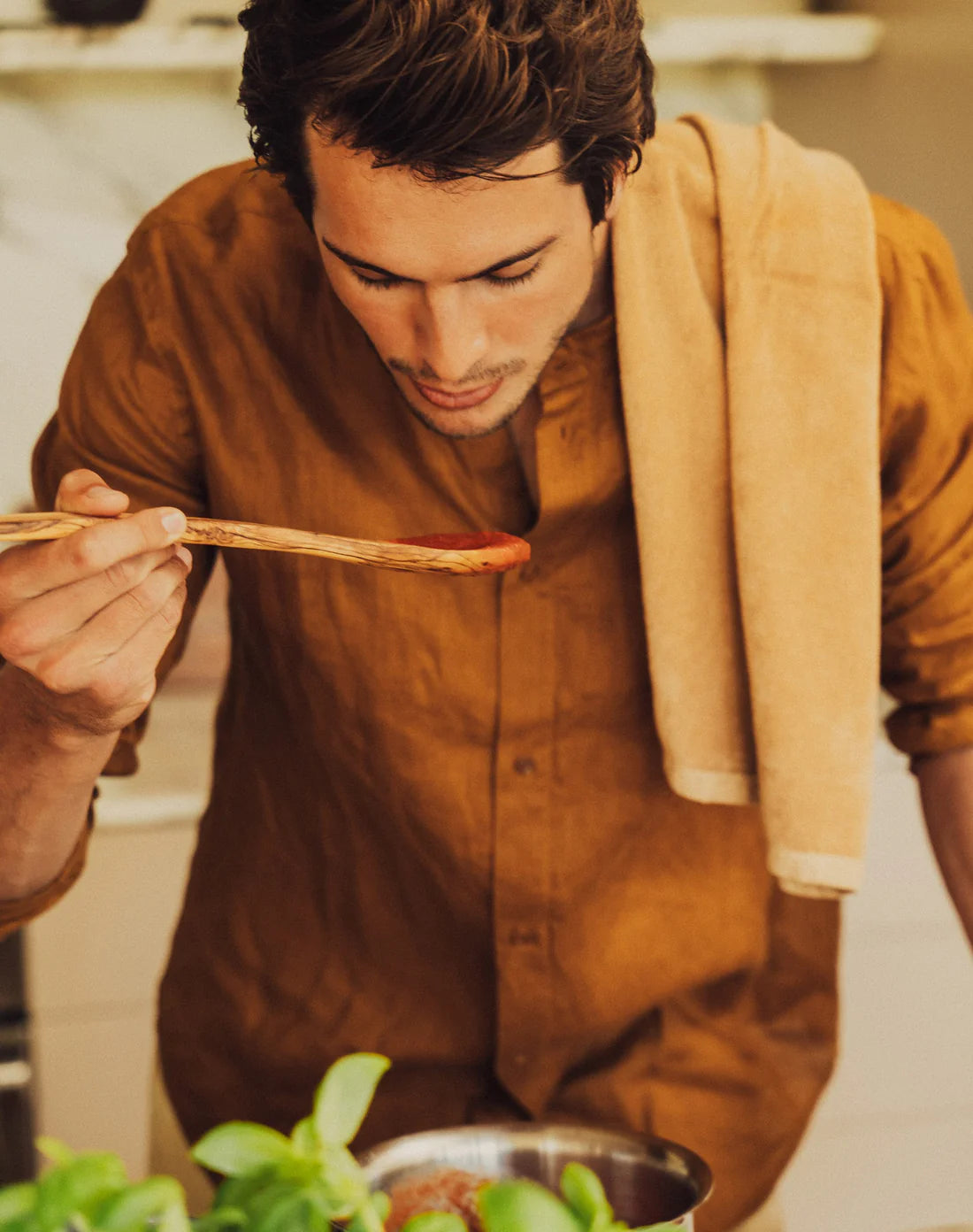 Olive Wood Cooking Spoon