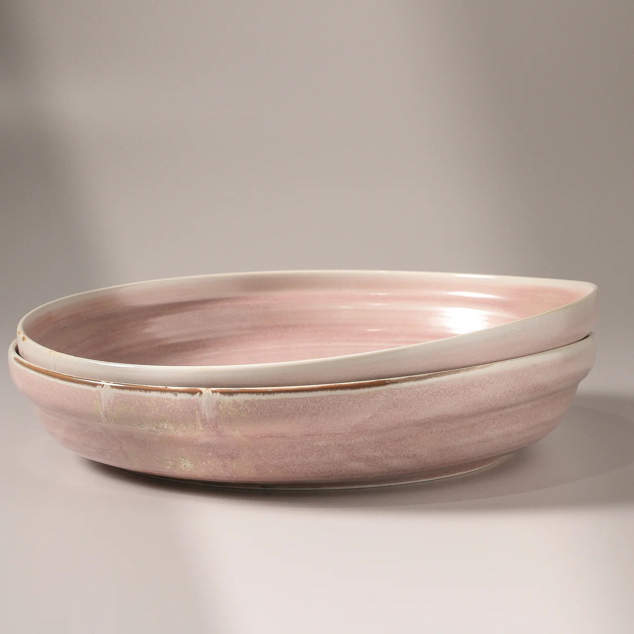 Suiki Serving Bowl ~ Dusty Pink