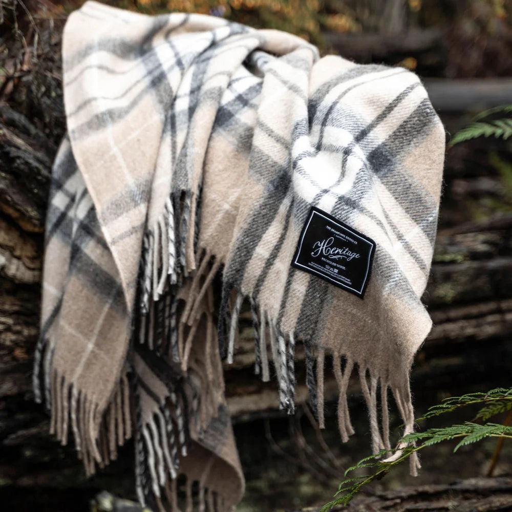 Cabin | Limited Edition Heritage Collection | Recycled Wool Tartan Blanket