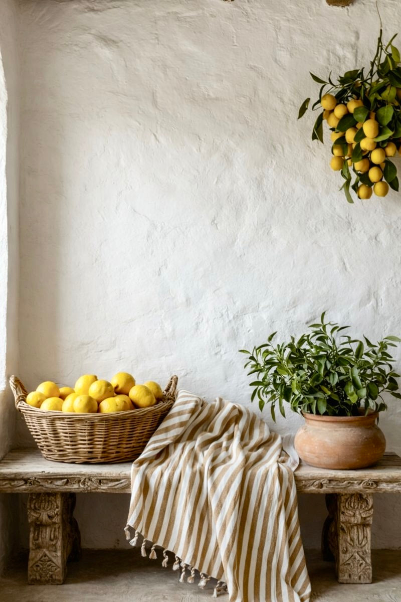 Copper | Linen & Cotton Throw