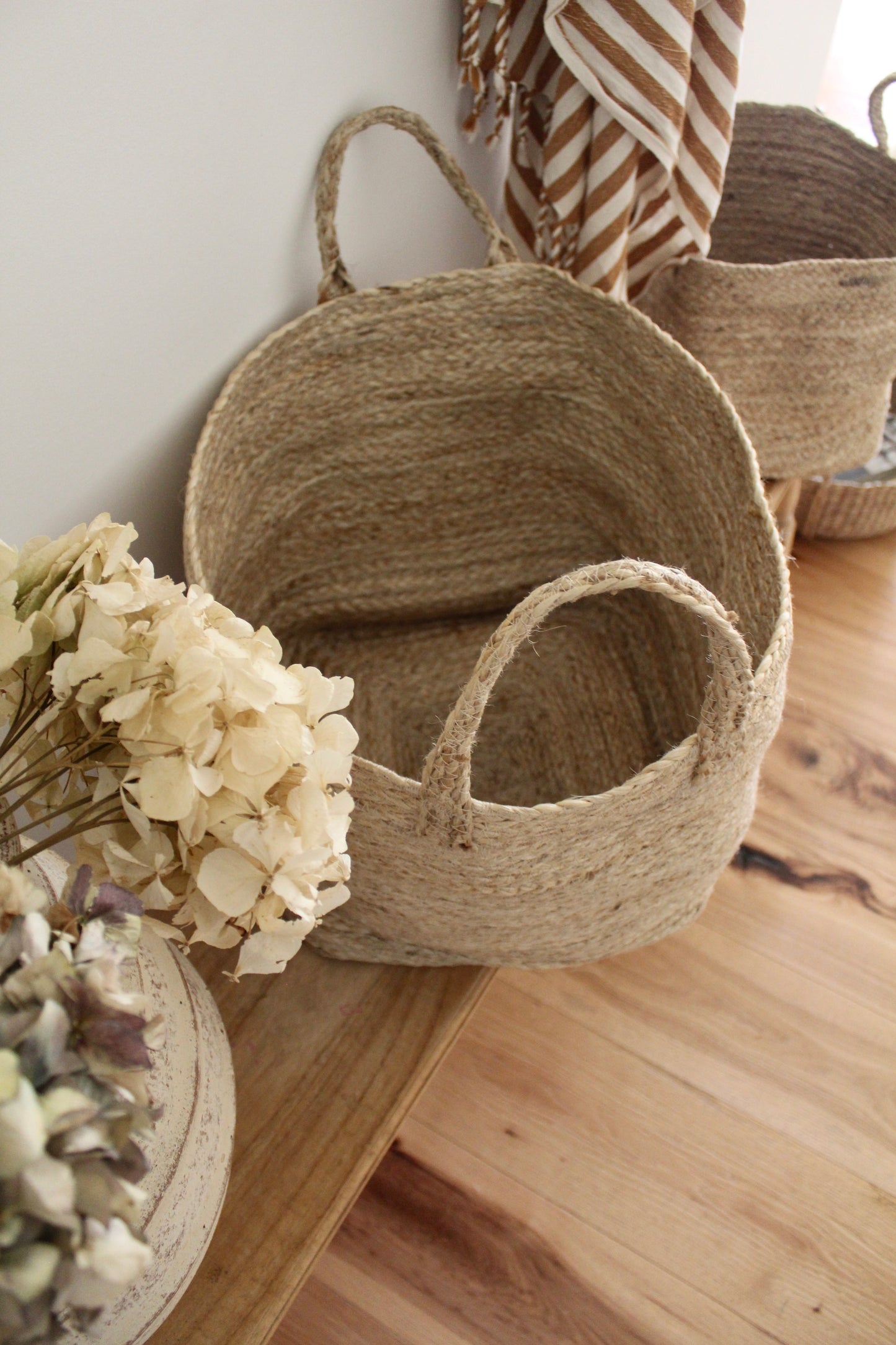 Square Jute Basket