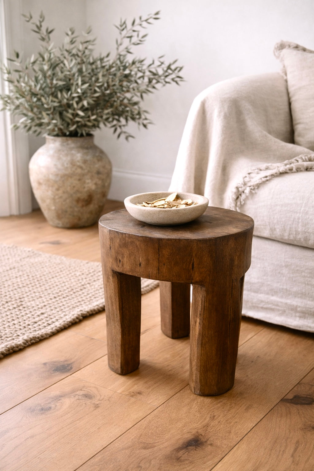 Indian Stool ~ Natural