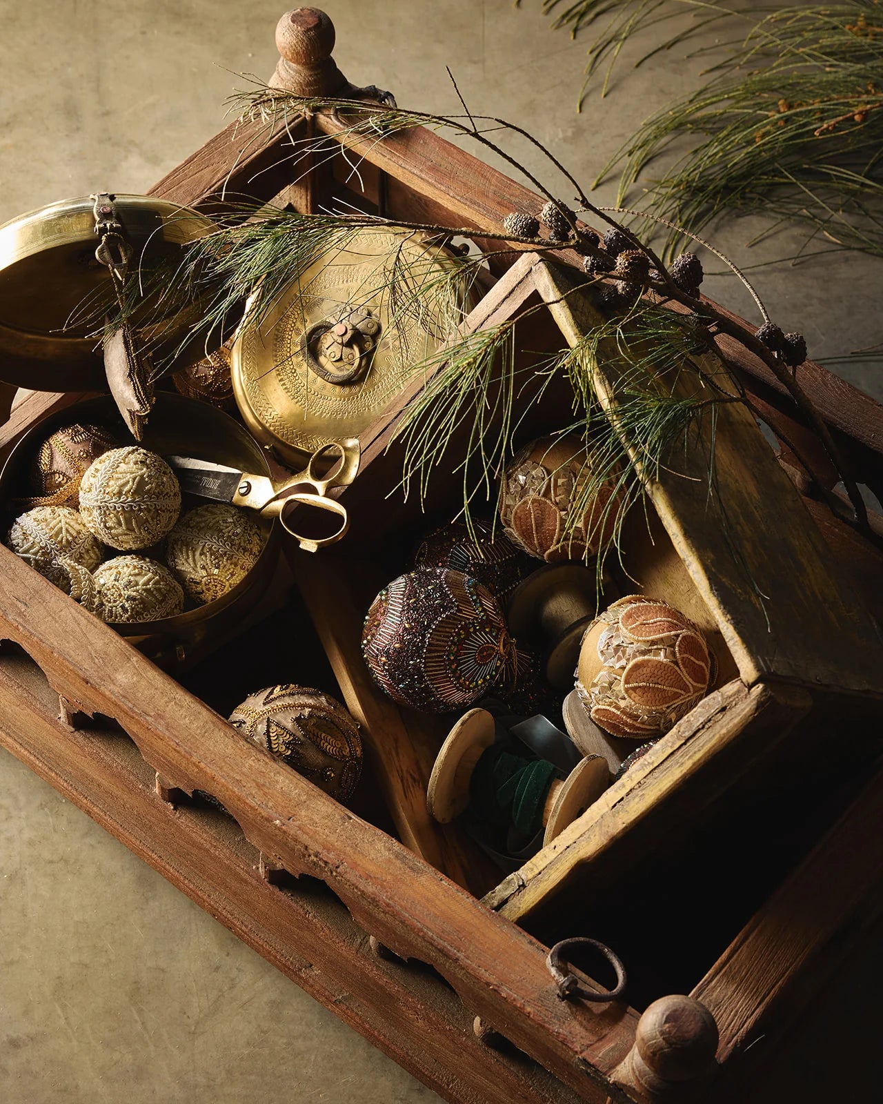 Indian Brass Scissors