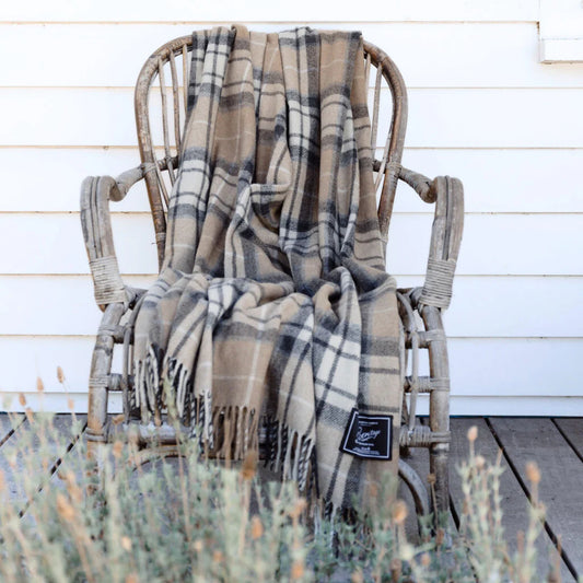 Cabin | Limited Edition Heritage Collection | Recycled Wool Tartan Blanket