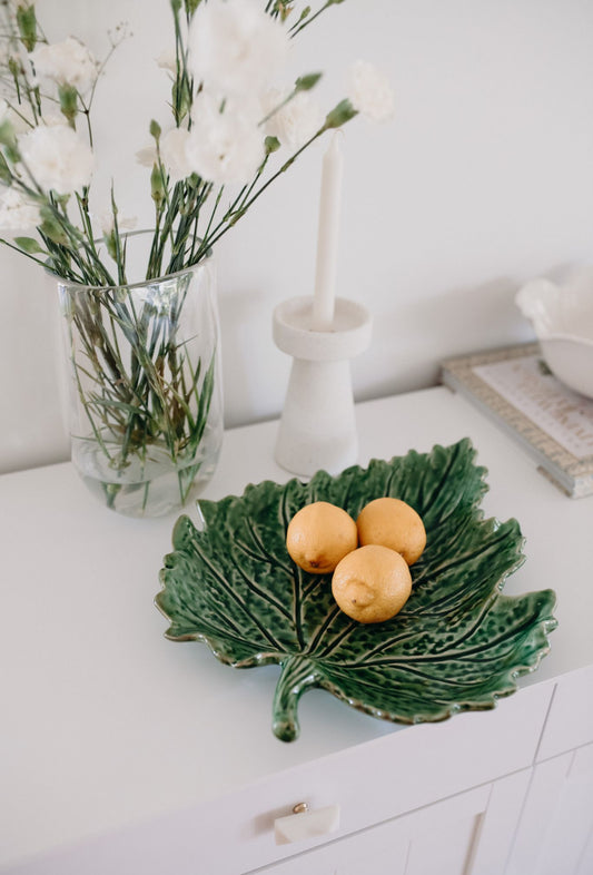 Ceramic Leaf Plate