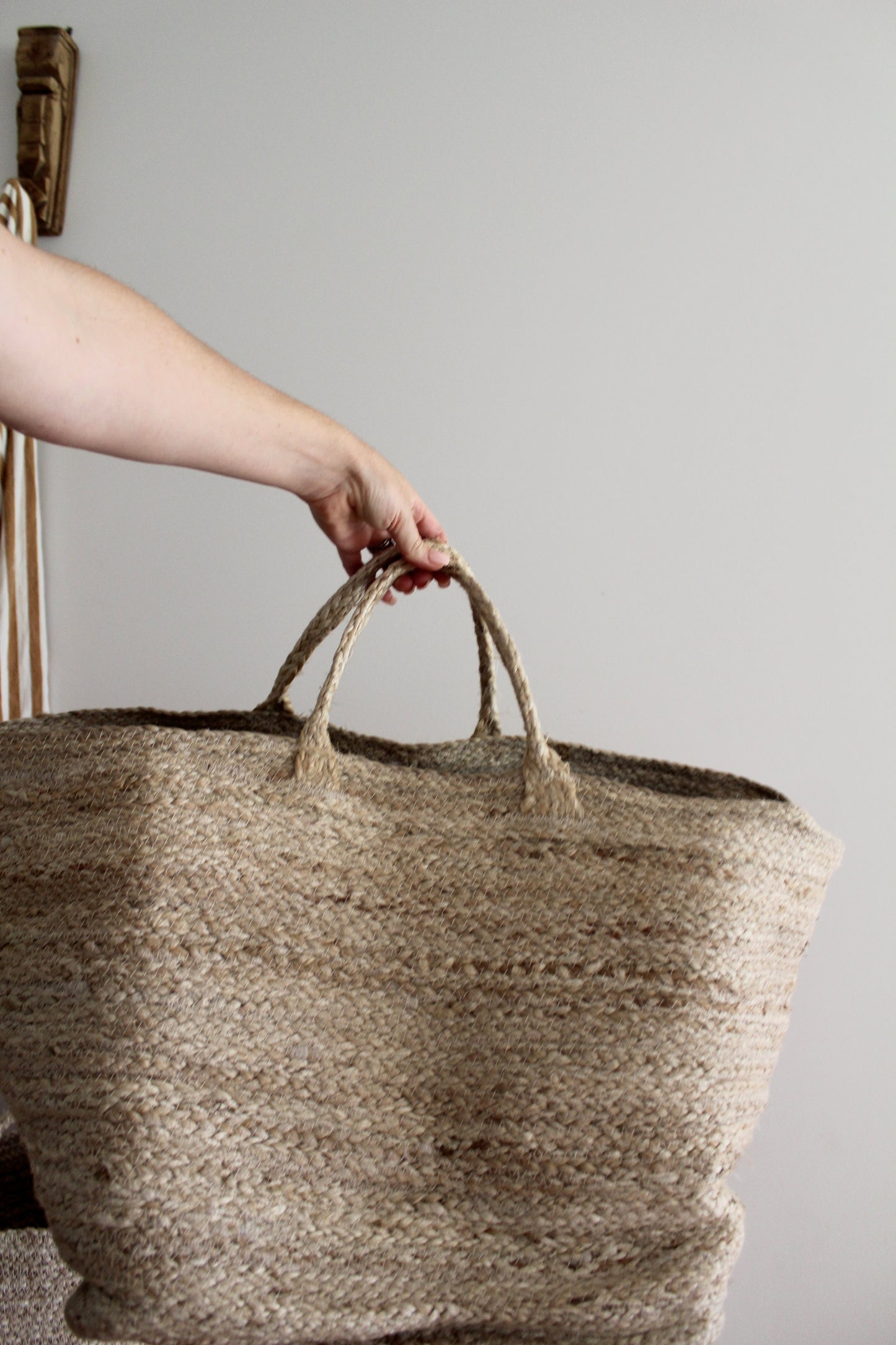 Square Jute Basket