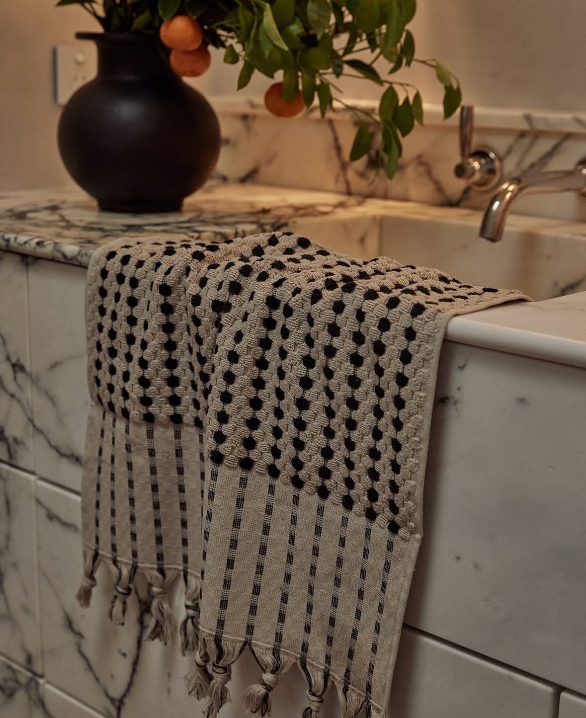 Chickpea Hand Towel | Olive