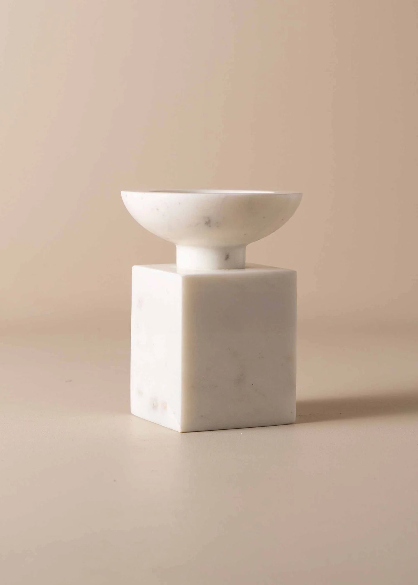 Opus Marble Candle Holder