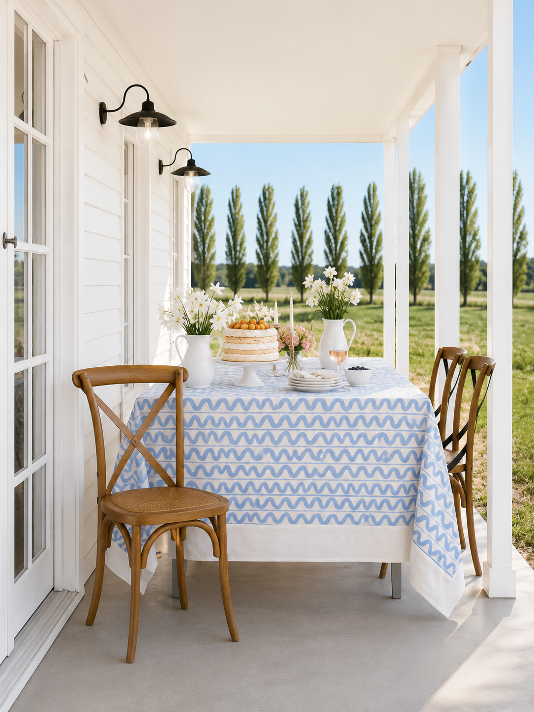 Tablecloth | Viennetta Chambray