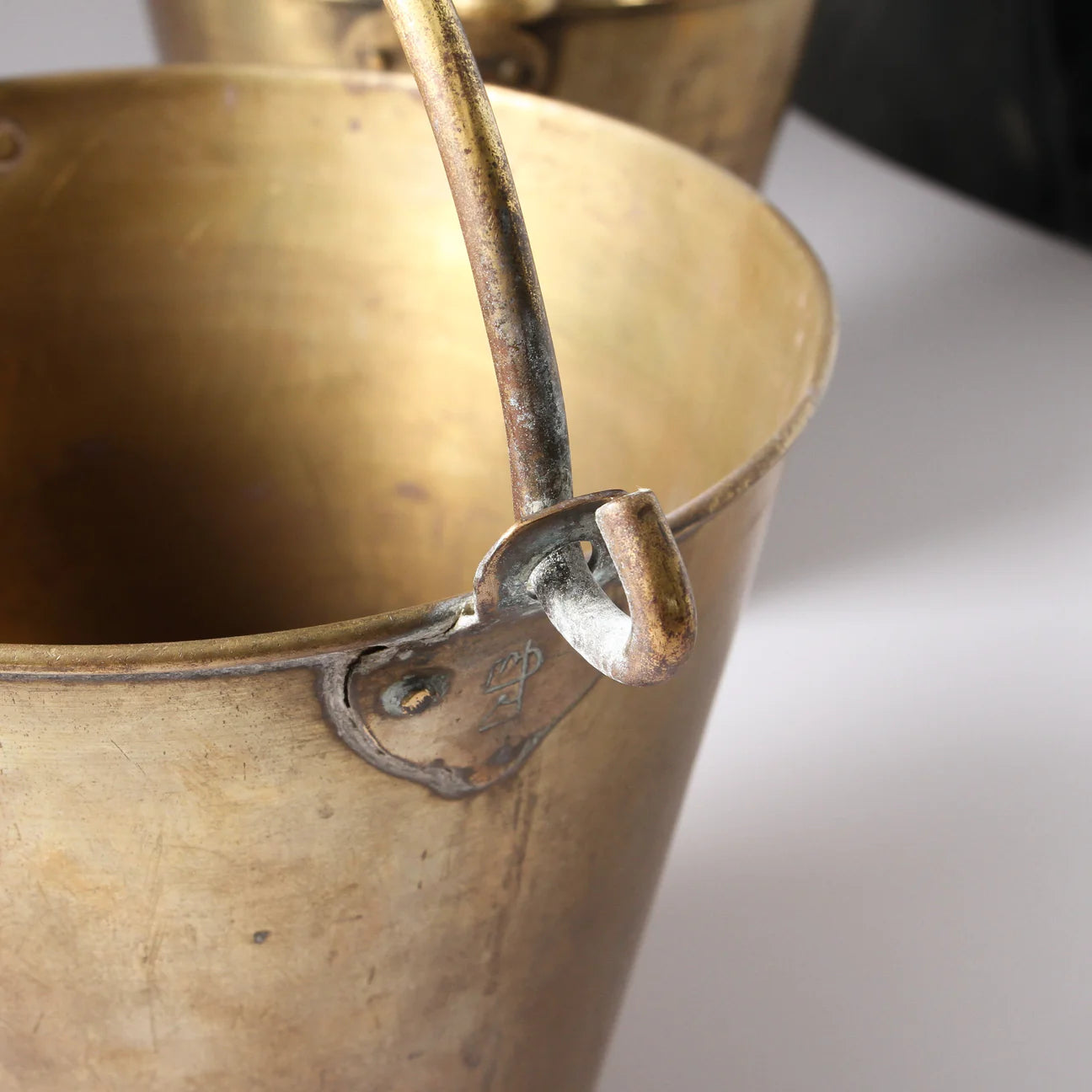 Indian Brass Bucket
