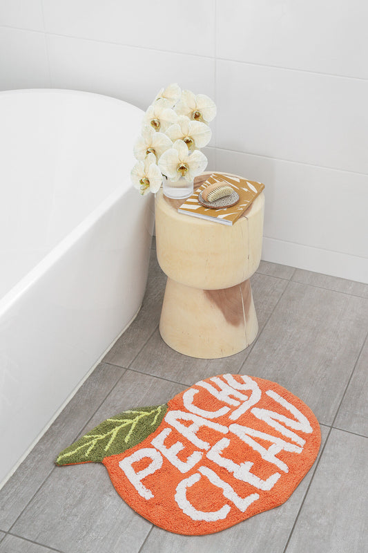 Peachy Clean | Bath Mat