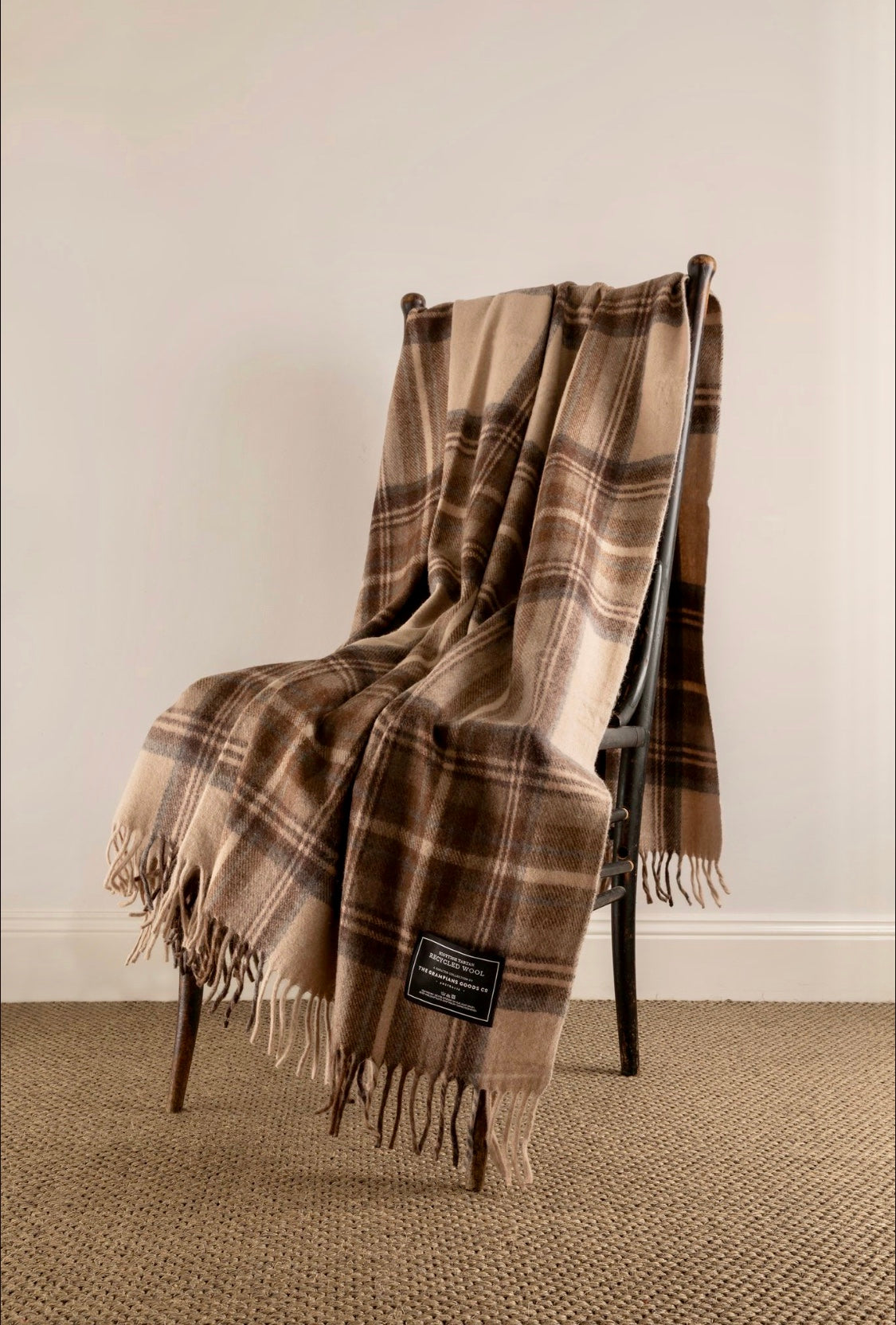 Malt | Recycled Wool Scottish Tartan Blanket