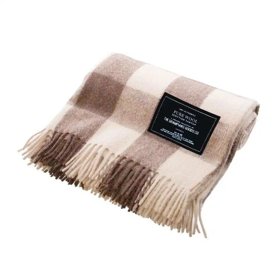 Classic | Recycled Wool Scottish Tartan Blanket