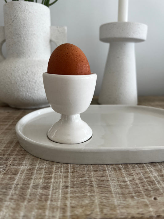 Egg Cup & Plate