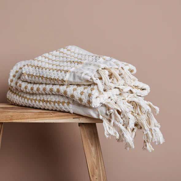 Chickpea Hand Towel | Natural