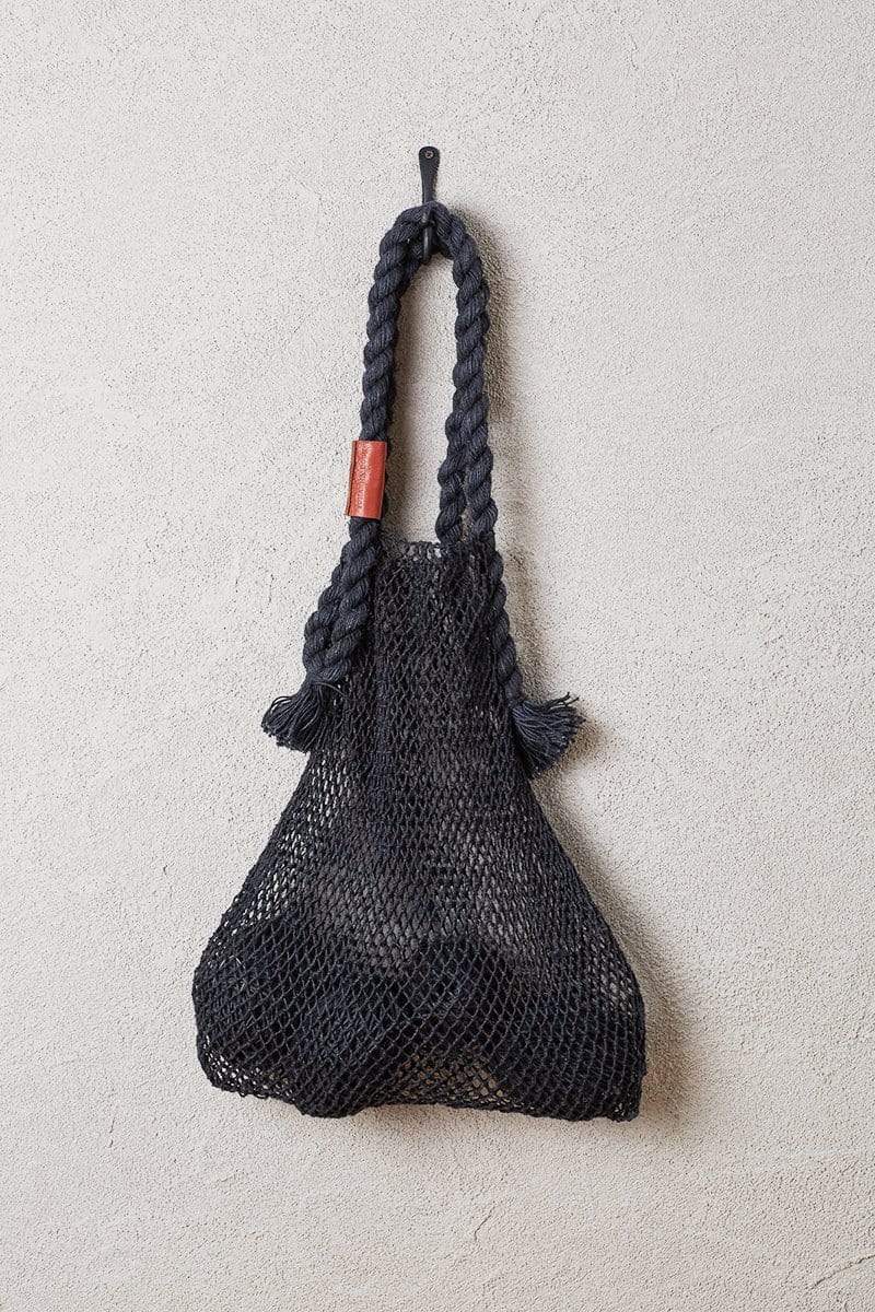 Jumbo String Bag - Black