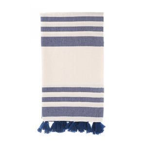 Malta Turkish Towel - Navy