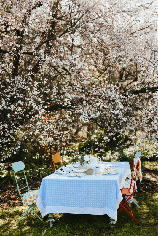 Tablecloth | Gingham Chambray