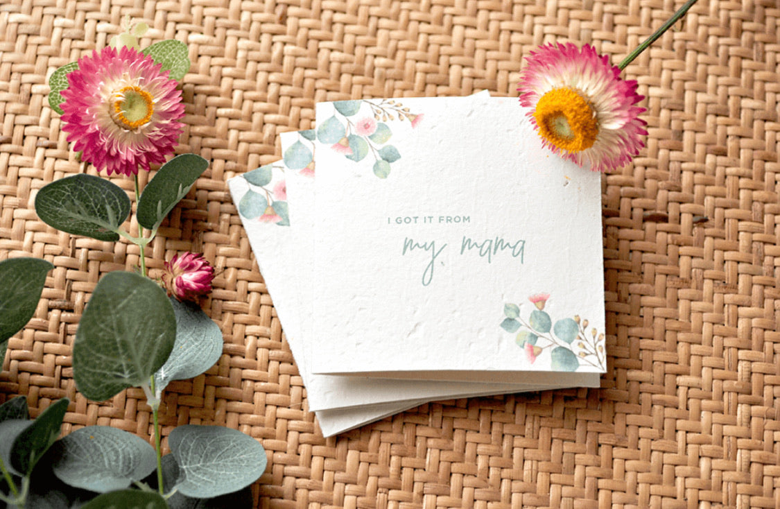 Mother’s Day Plantable Gift Card