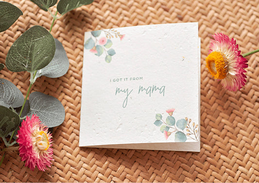 Mother’s Day Plantable Gift Card